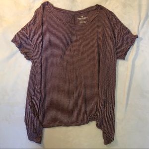 Oversized Striped Shirt